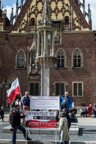 Wrocław: Miniaturowa manifestacja [ZDJĘCIA] - 1