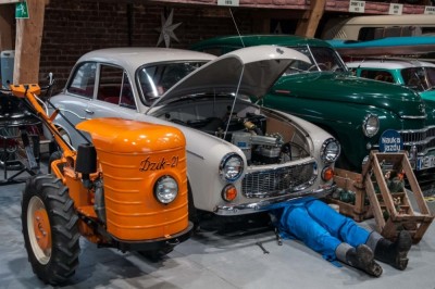 Noc Muze&oacute;w: Muzeum Motoryzacji Topacz