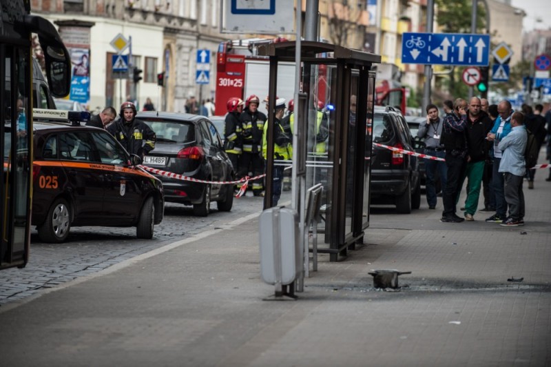 Wrocław: Sprawca eksplozji bomby intensywnie poszukiwany przez policję - Fot. Andrzej Owczarek