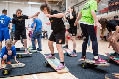 Młodzi sportowcy trenowali z gwiazdami sportu - 11