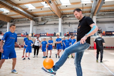 Młodzi sportowcy trenowali z gwiazdami sportu - 12