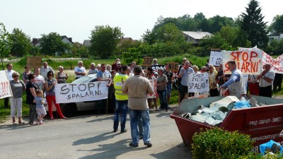 Protestowali przeciwko planom budowy spalarni odpadów przemysłowych - 8
