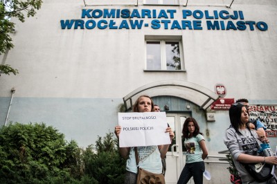 Marsz przeciwko brutalności policji we Wrocławiu [GALERIA] - 12