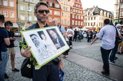 Marsz przeciwko brutalności policji we Wrocławiu [GALERIA] - 2