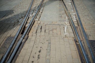 Zabytkowy "Juliusz" wykoleił się na placu Dominikańskim (GALERIA)  - 1