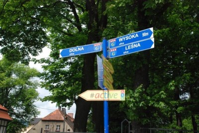 Rowerem, biegiem, albo pieszo - nowa trasa turystyczna z Jedliny do Głuszycy