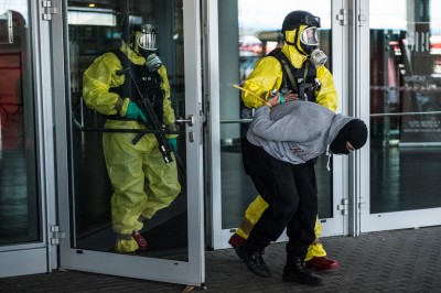 Terroryści na stadionie: Bardzo realistyczne ćwiczenia we Wrocławiu [WIDEO] - 9