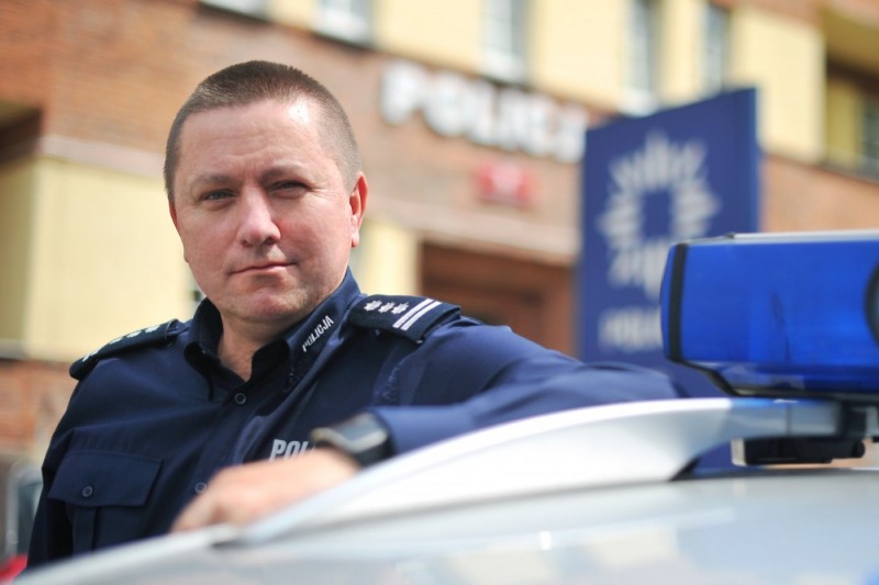 Zmiana szefa w legnickiej komendzie policji - Sławomir Bąk (fot. KMP w Legnicy)