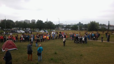 Cichy protest przyjaciół chorego Konrada z Legnicy (ZDJĘCIA) - 5