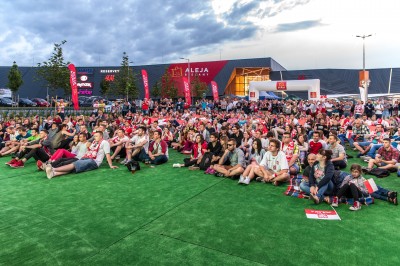 Tak się bawiliśmy w Alei Kibica. Polska w 1/8 finału - 0