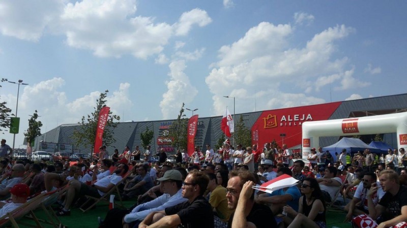 Mamy ćwierćfinał! Zobacz, co działo się w Alei Kibica! – Fot: Gregor Niegowski