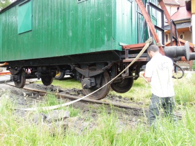 Ratują zabytkowy wagon w Karpaczu [GALERIA] - 7