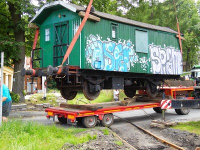 Ratują zabytkowy wagon w Karpaczu [GALERIA] - 4
