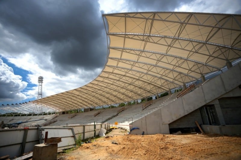Tak zmienia się Stadion Olimpijski [FOTO i FILM] - mat. UM Wrocław