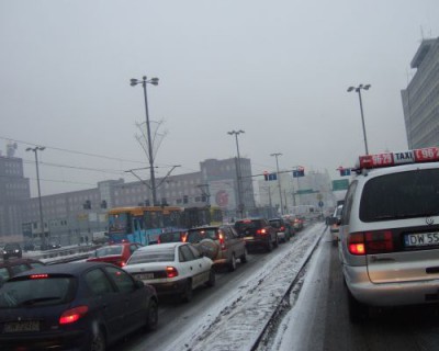 Zima sparaliżowała Dolny Śląsk - 1