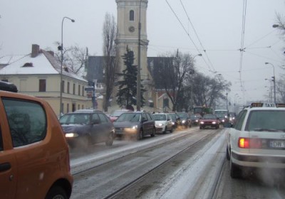 Zima sparaliżowała Dolny Śląsk - 2