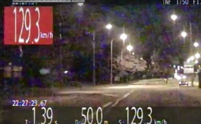 Pijany, bez prawa jazdy, o 79 km/h za szybko