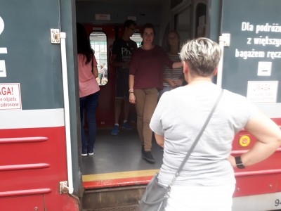 Pociąg z Wrocławia na Światowe Dni Młodzieży powoli dojechał do Krakowa - 4