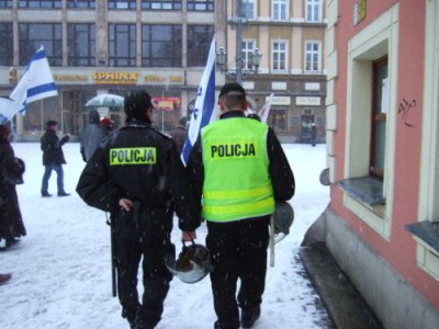 Demonstracja we Wrocławiu: "Izrael ma prawo się bronić" - 4