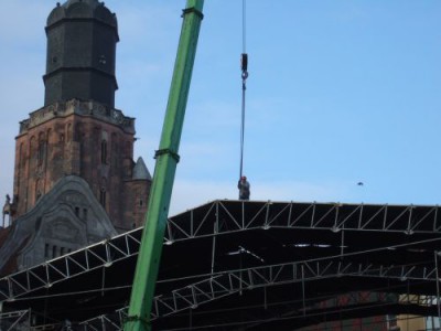 Wrocław: przygotowania do imprezy sylwestrowej (Zobacz) - 9