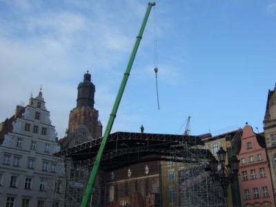Wrocław: przygotowania do imprezy sylwestrowej (Zobacz) - 10