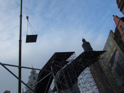 Wrocław: przygotowania do imprezy sylwestrowej (Zobacz) - 11
