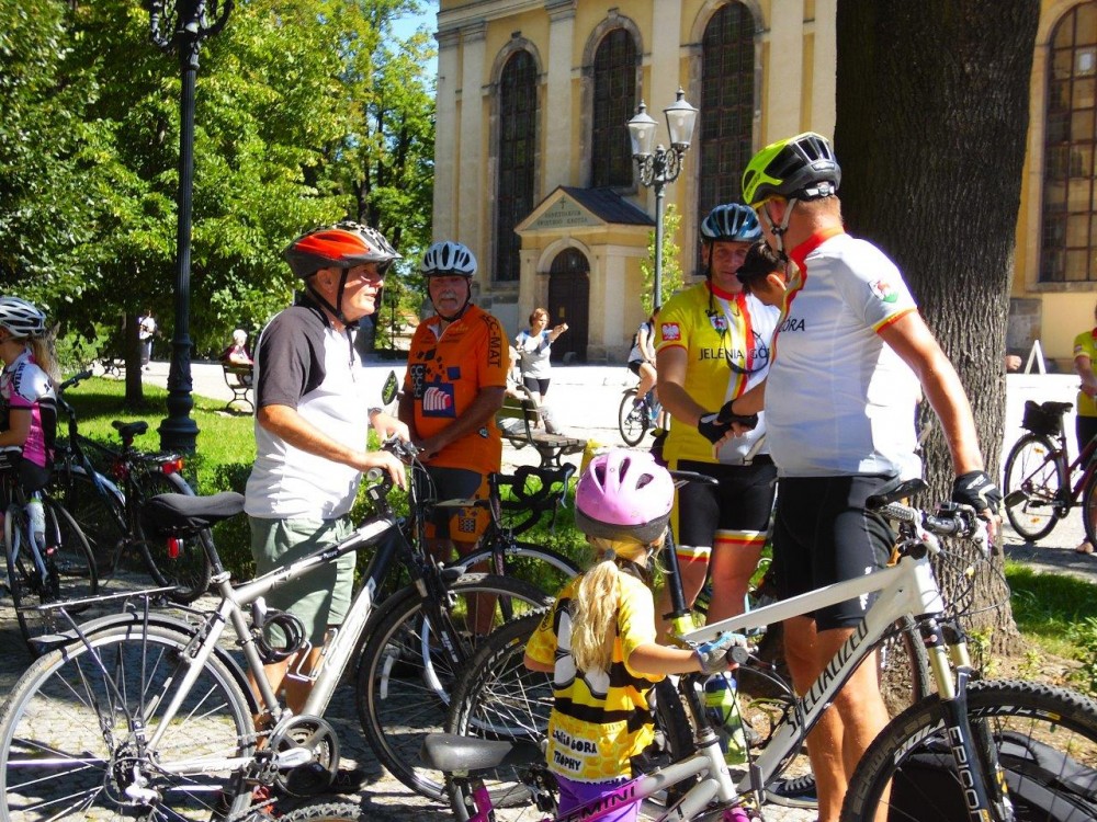 Jelenia G&oacute;ra wita Maję Włoszczowską [ZDJĘCIA]