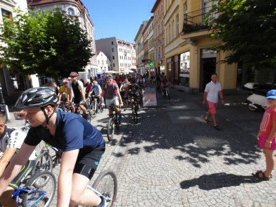 Jelenia Góra wita Maję Włoszczowską [ZDJĘCIA] - 23