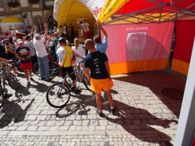 Jelenia Góra wita Maję Włoszczowską [ZDJĘCIA] - 27
