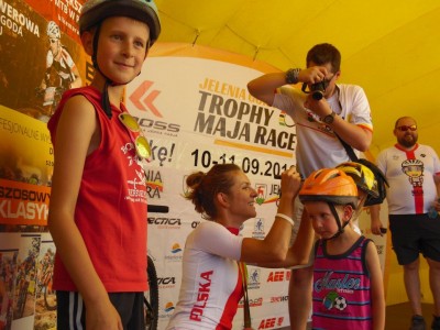 Jelenia Góra wita Maję Włoszczowską [ZDJĘCIA] - 34