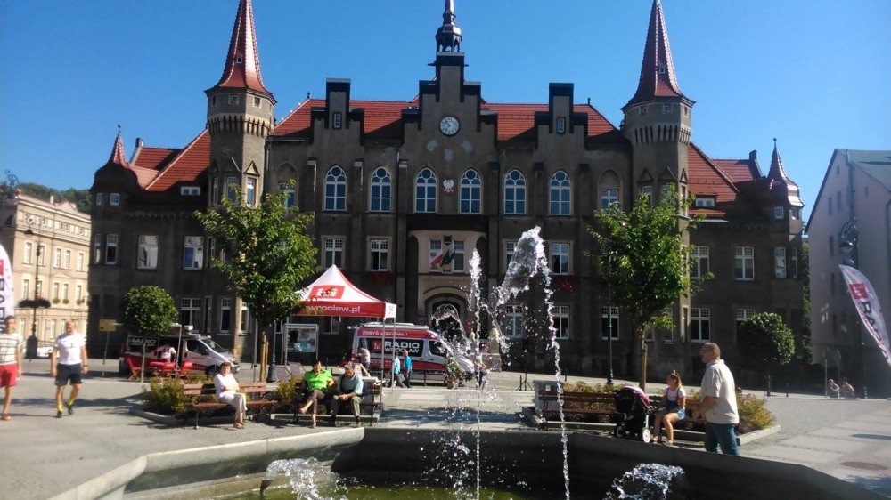 Letnie studio Radio Wrocław w Wałbrzychu [ZDJĘCIA]