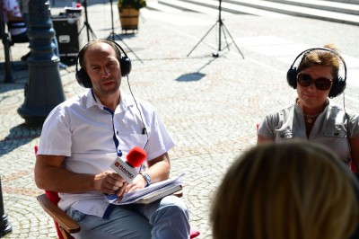 Letnie studio Radio Wrocław w Wałbrzychu [ZDJĘCIA] - 10