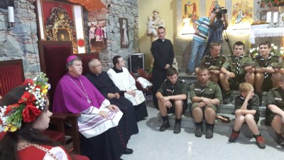 Uroczystości związane z 1050-leciem chrztu Polski na szczycie Ślęży - 0
