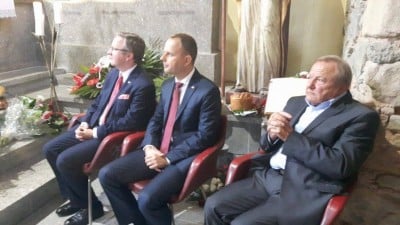 Uroczystości związane z 1050-leciem chrztu Polski na szczycie Ślęży - 7