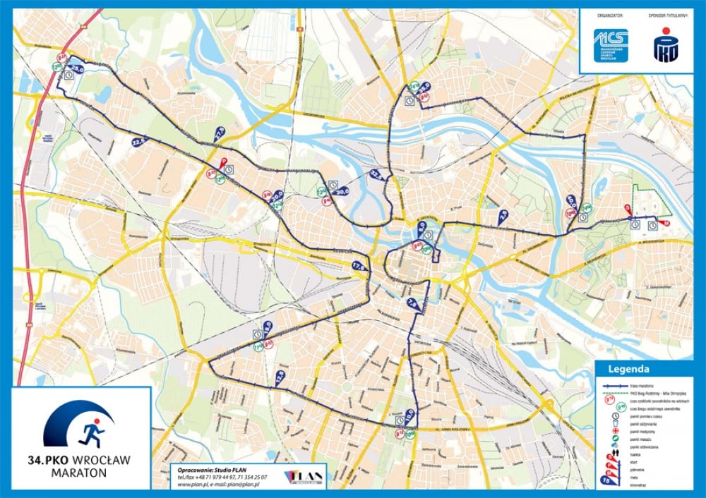 34. Wrocław Maraton: Coraz więcej os&oacute;b melduje się na mecie