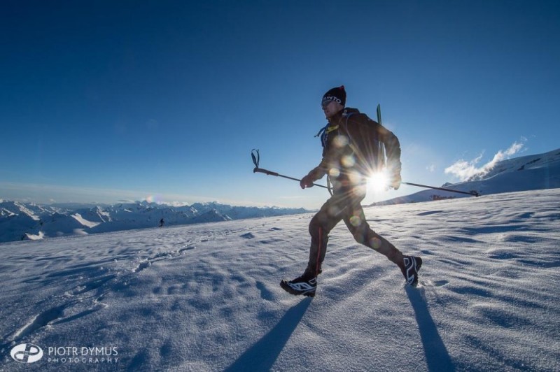 Dolnośląski biegacz jednak drugi na Elbrusie. Wygrała kobieta! - fot. Piotr Dymus - fotografia