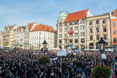 Czarny protest również we Wrocławiu
