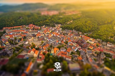 Wałbrzych z lotu ptaka! Unikalne zdjęcia Dolnego Śląska