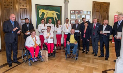 Najlepsi paraolimpijczycy wyr&oacute;żnieni przez prezydenta Wrocławia