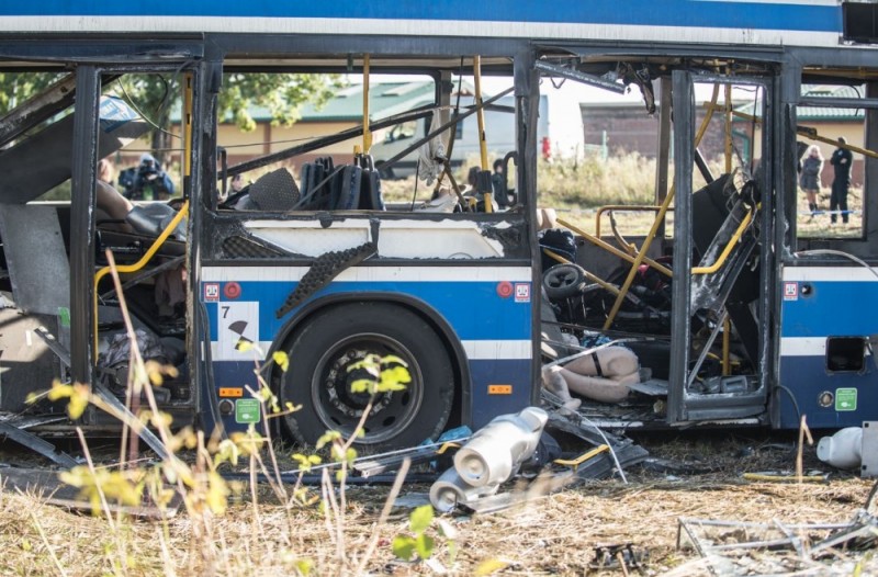 Wrocław: Jak wyglądałby wybuch autobusu? - 