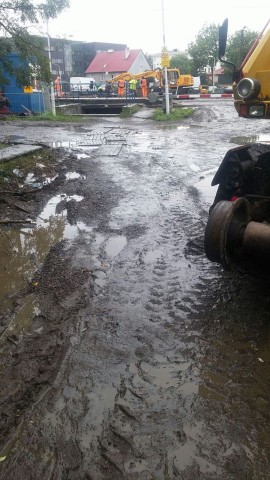 Błoto zmorą pasażerów kolei z Wrocławia [REAKCJA24] - 1