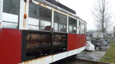 Zabytkowy tramwaj niszczeje w MPK. Miał być wyremontowany - 3
