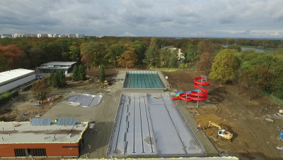 Widziane z drona: Stadion Olimpijski, baseny przy Wejherowskiej [WIDEO] - 11