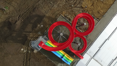 Widziane z drona: Stadion Olimpijski, baseny przy Wejherowskiej [WIDEO] - 15