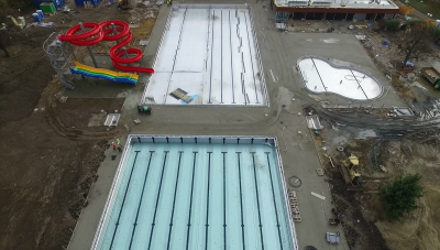 Widziane z drona: Stadion Olimpijski, baseny przy Wejherowskiej [WIDEO] - 21