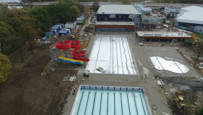 Widziane z drona: Stadion Olimpijski, baseny przy Wejherowskiej [WIDEO] - 23