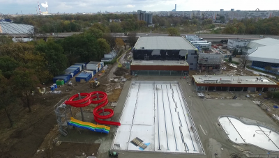 Widziane z drona: Stadion Olimpijski, baseny przy Wejherowskiej [WIDEO] - 24
