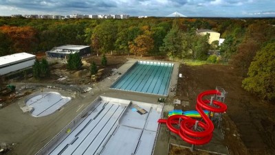 Widziane z drona: Stadion Olimpijski, baseny przy Wejherowskiej [WIDEO]
