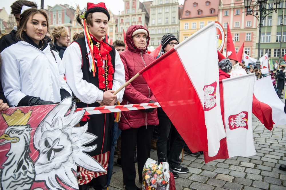 Marszałek Piłsudski dla Radia Wrocław z Parady Niepodległości [ZDJĘCIA]