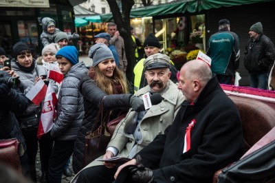 Marszałek Piłsudski dla Radia Wrocław z Parady Niepodległości [ZDJĘCIA]